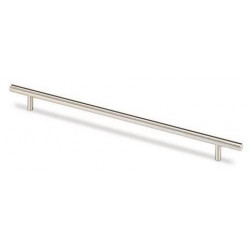 Poignée meuble Salvia Inox brossé 640mm D.12mm HETTICH