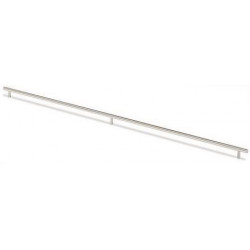 Poignée de meuble Salvia VA Inox brossé 2x720mm D.14mm HETTICH