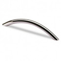 Poignée de meuble Nicia Acier chromé brillant 96mm D.10mm HETTICH