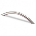 Poignée de meuble Nicia Acier chromé mat 96mm D.10mm HETTICH