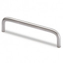 Poignée meuble Avenio Acier nickelé mat 96mm D.10mm HETTICH