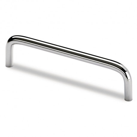 Poignée meuble Avenio Acier chromé poli 96mm D.8mm HETTICH