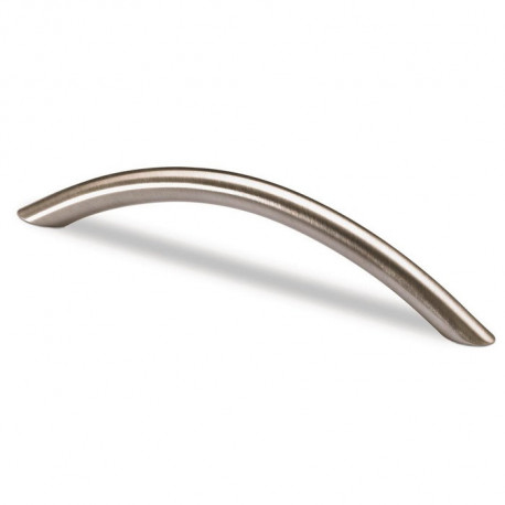 Poignée de meuble Nicia Acier Optik brossé 128mm D.10mm HETTICH