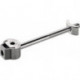 Raccord de plan de travail, acier galvanisé, longueur 100 mm HETTICH