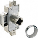 Serrure crémone à cylindre droite / gauche 25mm HETTICH