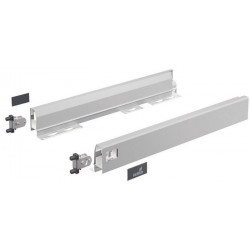Jeu de cadres ArciTech longueur nominale 500 mm hauteur 78 mm acier HETTICH
