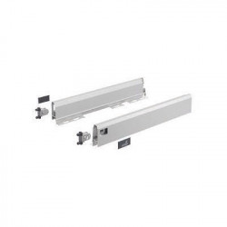 Jeu de cadres ArciTech Longueur nominale 550 mm Hauteur 94 mm Acier HETTICH