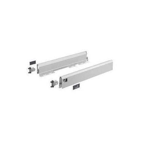 Jeu de cadres ArciTech Longueur nominale 650 mm Hauteur 94 mm Acier HETTICH