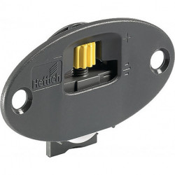 Pièce de guidage 9115217 plastique gris HETTICH