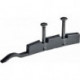 Ferrure pour porte coulissante SlideLine 55 Plus, interverrouillage en plastique HETTICH