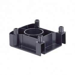 Patins pour socle réglable Patins universels, plastique noir HETTICH (Par 40)