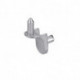 Support étagère Sekura 6 acier .HETTICH