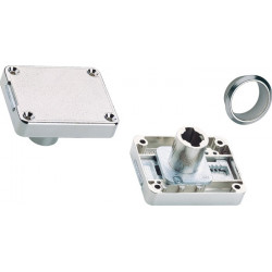 Serrure de coffre à cylindre variable Prestige 2000 15 mm Z23, 18 mm axe 15 mm HETTICH
