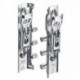 Support de meuble SAH 216 acier galvanisé HETTICH