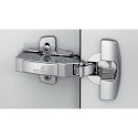 Charnière de porte épaisse Sensys 8631i disponible pour connexion HETTICH