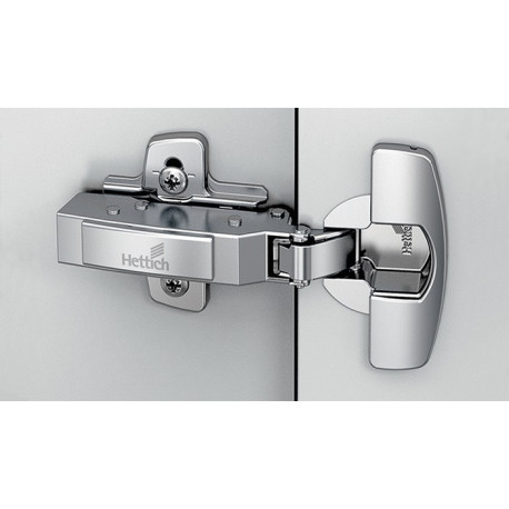 Charnière de porte épaisse Sensys 8631i fournie pour connexionHETTICH