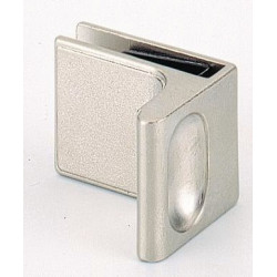 Poignée de porte en verre, zinc moulé sous pression, nickelé HETTICH