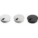 Presse-étoupe en zinc moulé sous pression, aspect inox, entrée Ø 60 mm HETTICH