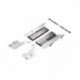 Système d'ouverture Push to open Silent pour ArciTech plastique / métal HETTICH