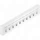 Entretoise plastique 25 x 486 x 50