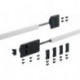 Raccord d'alignement aluminium HETTICH