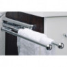 Porte torchon coulissant 2 bras HETTICH