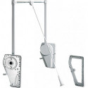 Lève-vêtements Duo Lift 18 acier, plastique HETTICH