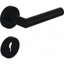 Poignée porte 162PBR22.230 PA 90 ma 4-KT.8mm Rosace de protection HEWI