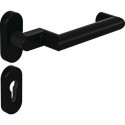 Rosace polyamide 90m BB pour épaisseur de porte 38,1 - 48,0 mm HEWI