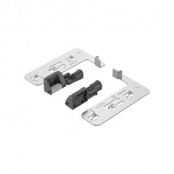 Réglage de la profondeur Actro 5D plastique gris HETTICH