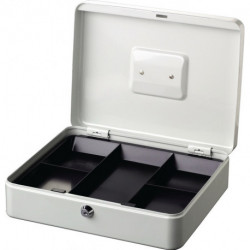 Caisse MONEY 5030 L.300xH.90xP.240 mm peint en gris