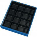 Matériel de compartimentage pour tiroir Hauteur du panneau 60-90 mm garniture p. petites pièces 16 cuvettes PROMAT