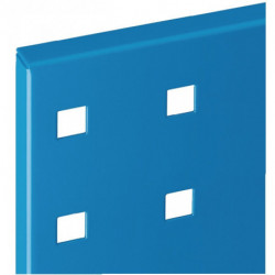Panneau perforé l.450xL500 mm bleu ciel, RAL 5015 RASTERPLAN
