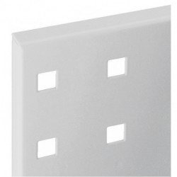Panneau perforé l.450xL500 mm gris clair RAL 7035 RASTERPLAN
