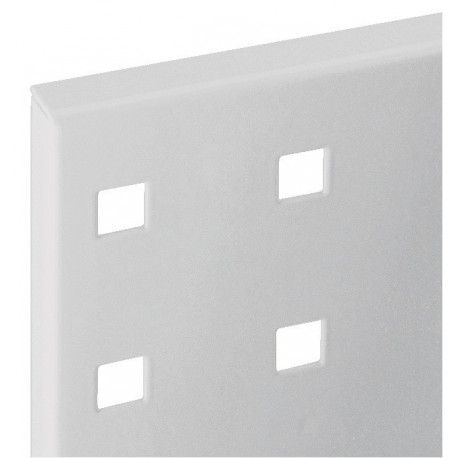 Panneau perforé l.450xL2000 mm gris clair RAL 7035 RASTERPLAN
