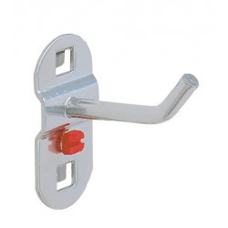 Porte-outils D. 6 mm profondeur 150 mm avec extrémité du crochet inclinée adapté