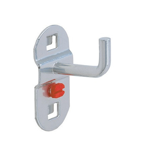 Porte-outils D. 6 mm profondeur 75 mm avec extrémité du crochet verticale adapté