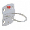 Support de machine D. 80 mm longueur 65 mm adapté à panneaux perforés 2 pièces/s