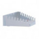 Support de clés H50xl130/60xP150 mm 8 porte-outils horiz. p. panneaux perf. pour panneaux perforés