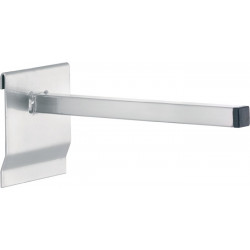 Support universel longueur 200 mm forme carrée D. 14 mm pour panneaux perforés à