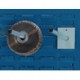 Support universel longueur 150 mm rond D. 16 mm pour panneaux perforés à fentes BOTT