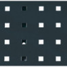 Panneau perforé l.457xL1981 mm gris anthracite RAL 7016 BOTT
