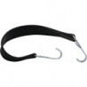 Tendeur en caoutchouc caoutchouc avec 2 crochets pour conteneur sur roulettes l. 720 mm (Par 2)