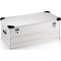 Boîte en aluminium L902xl495xH380 mm 140 l avec fermoir à déclic et angles d’emp