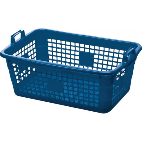 Panier L800xl535xH300 mm 85 l polyéthylène bleu LOCKWEILER