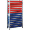 Étagère à emboîter H2000xl1000xP500 mm étagère d’extension 16 supports en acier