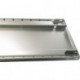 Tablette l.1000xP300 mm capacité de charge 150 kg tôle d’acier argent galvanisé pour étagères à emboîter 2 pièces/emballage libre-service SCHULTE