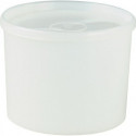 Boîte 700 ml avec couvercle cloche rond naturel H88xD114 mm HÜNERSDORFF