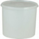 Boîte 2000 ml avec couvercle cloche rond naturel H143xD169 mm HÜNERSDORFF