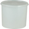 Boîte 2000 ml avec couvercle cloche rond naturel H143xD169 mm HÜNERSDORFF